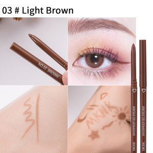 Dorisna 6สีปากกาอายไลเนอร์กันน้ำยาวนานยาวกันเหงื่อไม่เปื้อนที่เขียนขอบตาเครื่องสำอางดินสอเขียนขอบตา