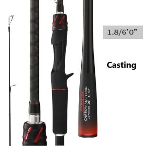 NEW | Fishing rod | spinning/casting rod | SIC  guides |M power/ Medium-Fast action| lure:7-30gline:6-18lbs |X-cross High Carbon |