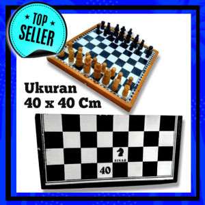 ( PREMIUM ) CATUR KAYU Uk.40CM XL Frasser Premium Quality - Permainan Papan Catur Kayu by TOPSELLER1