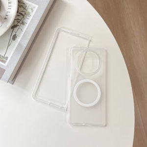 For Honor Magic V5 V3 V2 Casing No Yellowing Transparent Slim Hard Phone Case Cover