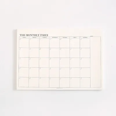 แพลนเนอร์ B5 รายสัปดาห์ รายเดือน 60 แผ่น สมุดวางแผน To Do List ตารางงาน ตารางเรียน Weekly Monthly Planner