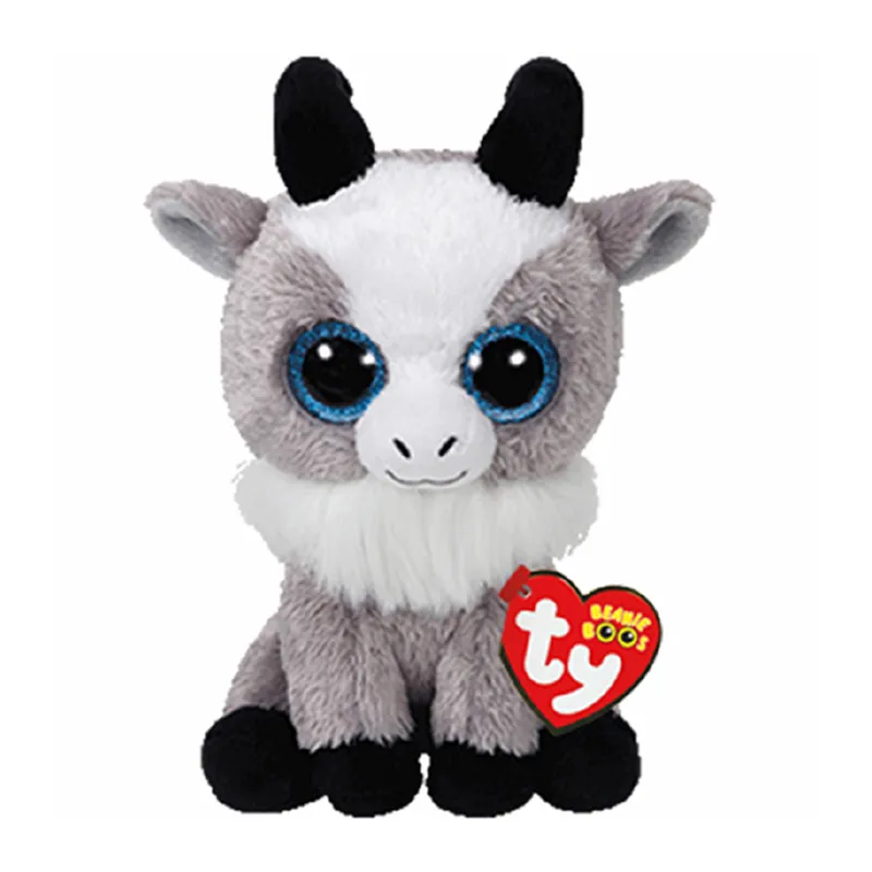Ty Beanie Boo: Squeaker the Mouse - Glitter Eyes, Regular Size