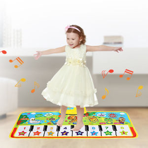 ขนาดใหญ่เด็กเสื่อดนตรีเปียโนของเล่นของเล่น Infantil เพลงเสื่อนั่งเล่นเด็กการศึกษาก่อนวัยการเรียนรู้ของขวัญเด็ก