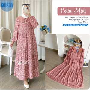 MIDI DRESS CELIN LD 105 BY MOELA BERLABEL