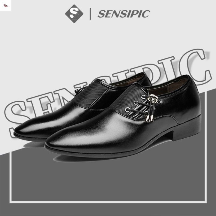 SENSI PIC#Business formal New large size Dress shoes leather shoes