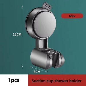 Suction Cup Shower Head Holder Wall Mount No Drilling Handheld Shower Holder For Bathroom Toilet