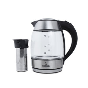 Ấm Đun Nước Thuỷ Tinh Kalpen KK66 - Ấm Siêu Tốc Dung Tích 1.8L - Hàng Chính Hãng - Bảo Hành 24 Tháng