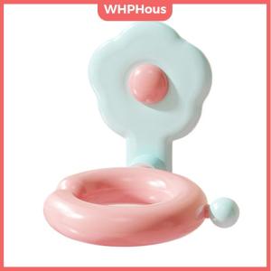 WHPHous Wall-Mounted Hair Dryer Rack Punch-Free Hair Dryer Storage Rack Dopamine Colorful Organizer For Bathroom