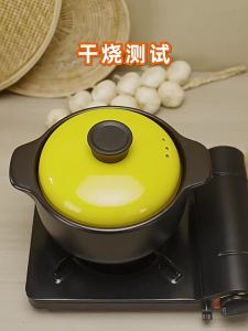 JY 砂锅炖锅家用燃气耐高温陶瓷煲汤锅干烧不裂煤气灶专用汤煲仔沙锅