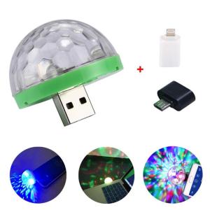 Mini USB Âm Nhạc Có Âm Thanh Nhạy Cảm Đầy Màu Sắc LED Đèn Sân Khấu Disco Karaoke & Nhạc Điện Tử Đảng Trang Trí Nội Thất Hiệu Ứng Đèn Lễ Hội Giáng Sinh Quà Tặng Trẻ Em