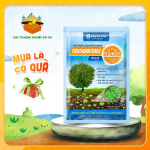 Túi 500Gr/ Túi 1Kg - Chế phẩm nấm đối kháng Trichoderma SFARM | Độc quyền Family Garden
