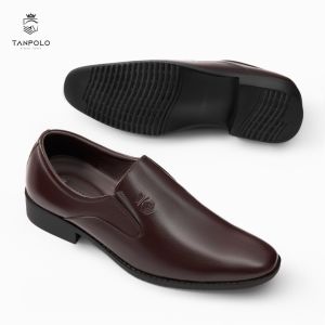 Giày Lười Da Nam 8816 Da Bò Thật TANPOLO – Giày Lười Nam Phong Cách Doanh Nhân