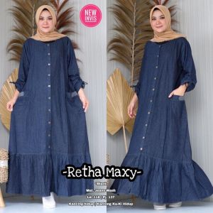 RETHA JUMBO MAXY / MAXY  WANITA JUMBO JEANS / MAXY JUMBO WANITA JEANS