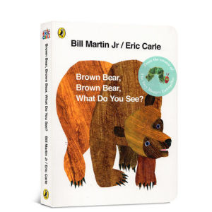 Brown Bear What Do You See Board Book Colouring English Activity Story Book Original English books