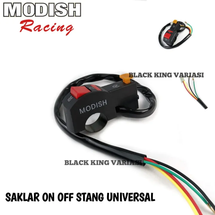 Saklar On Off Plus Stater Universal Saklar Switch On Off Lampu Motor ...