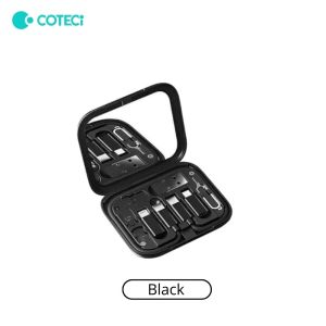 Kabel charger set adapter Multifunctional Travel Edition 8in1 kabel data organizer Coteci