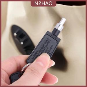 N2HAO 2pcs tủ đông tủ lạnh cửa Key khóa ngũ giác phím phần phụ kiện cho Haier