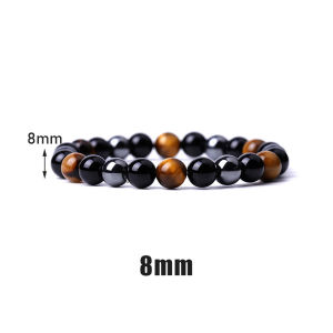 Gelang Batu Tiger Eye Stone Gelang Manik Terapi Kesehatan Pria Wanita