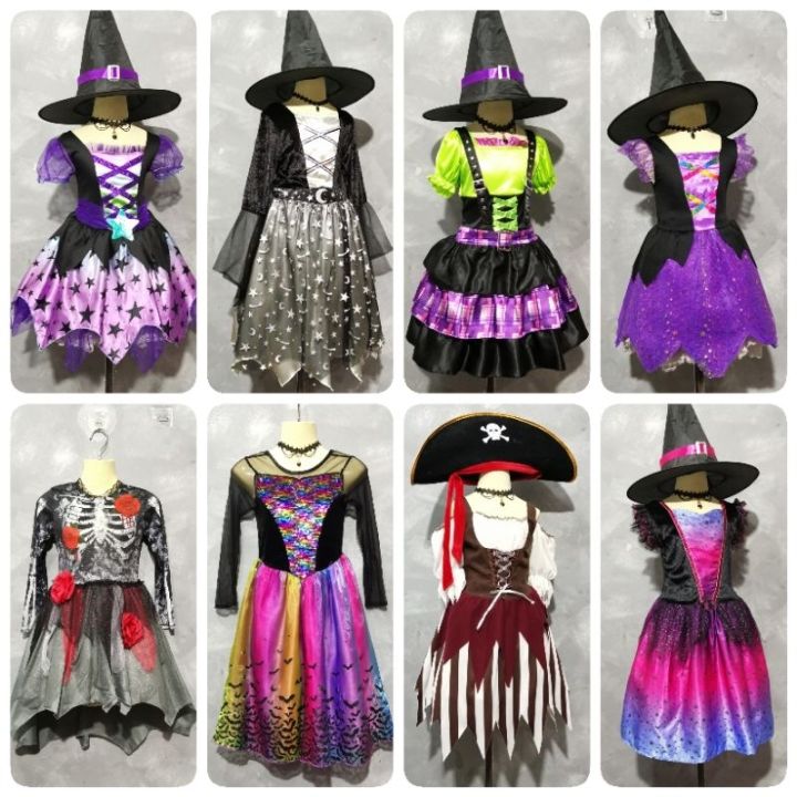 ep.6🧙♀️🧙♀️ชุดแม่มดเด็ก ชุดฮาโลวีนเด็กหญิง ชุดสำหรับวันฮาโลวีน มือสอง ...