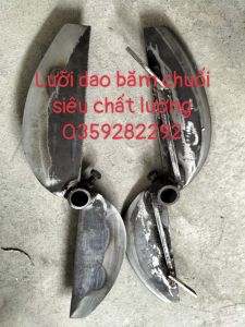 Lưỡi dao máy băm chuối mịn và thô