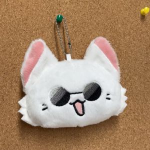 clu Jujutsu Kaisen Satoru Gojo Geto Suguru Cat Plush Dolls with BB Whistle Gift For Girls Bag Pendant Stuffed Toys ulc