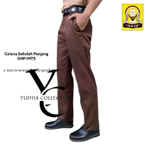 celana seragam sekolah SMA/SMK cokelat pramuka