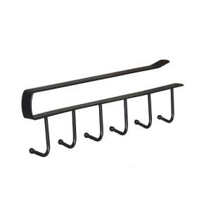 Multipurpose Wall Hanging Organizers with 6 Hook Home Accessory for Kitchen Supplies Mug and Cup Storage Solution