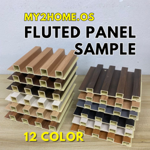 2.9 meter Fluted Wall Panel Wood Strip Series Panel Wall Decoration Wood Strip Design Panel fluted panel pvc
