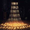 BỘ ĐÈN THÁC NƯỚC - NHÁY MÀNH 8 CHẾ ĐỘ NHÁY [DÀI 3M 10 SỢI], đèn led rèm. 