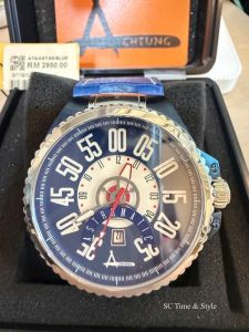 ⌚Achtung Astromatic Stainless Steel/Blue | Exclusively Limited 18 Pcs