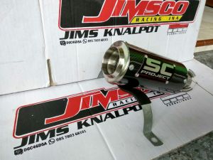 Knalpot SC project selencer only suara ngebas gahar sok diameter 50 mm Vixion GSX CBR 150R BISON R15 SONIC MX Fu dll