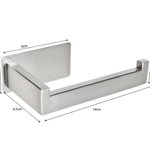 Elegant Toilet Paper Holder Towel holder. No Screws
