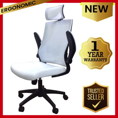 Ofix Deluxe-31/ 31H Mid/ High Back Mesh Office Chair (Black Red White Blue Grey)