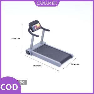 CANAMEK✨ 1pcs mini DIY búp bê nhà máy chạy bộ trang trí tạ giường nằm Báo Chí Barbell mô hình 1:12 Dollhouse thiết bị tập thể dục