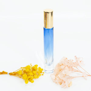 Lọ chiết đựng nước hoa mỹ phẩm thủy tinh 10ml chai tròn màu kín không rò rỉ dạng xịt phun sương