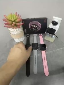 Laxasfit H9 Đồng hồ thông minh mới Đồng hồ thể thao nam nữ 2.01 Màn hình cảm ứng Hd Nhận cuộc gọi Theo dõi sức khỏe
