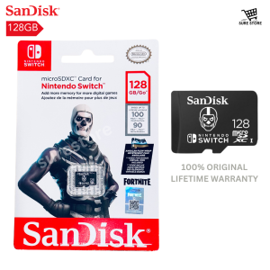 128GB Nintendo & Fortnite microSDXC Speed Up To 100MB/s SDSQXAO-128G-GN6ZG
