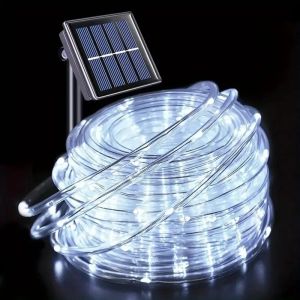 22M Solar Rope String Light Waterproof 8 Modes Fairy Tube Light Outdoo Garden balcony Decoration Lights