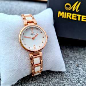 MIRETE Jam Tangan Wanita Seri 256 Original Dijamin Realpict By WaktuStore