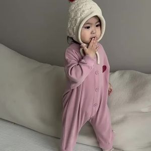 Childrens early autumn outdoor clothing Korean-style baby jumpsuit autumn long-sleeve romper for infants