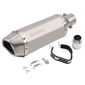 Akrapovic exhaust 38-51mm Universal Motorcycle Carbon Fiber Type Muffler Akrapovic pipe for mio sporty