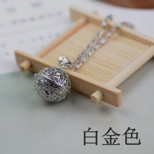 Vintage Hollow Palace Bell Pendant Hua Qian Gu Cosplay Bracelet Keychain Bag Hanging Ornament Chinese Style Jewelry Gift Adjustable Chain Bracelet Keychain Bag Decoration