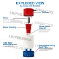 Promo Pompa Air Submersible Water Bilge Pump 12V 1100GPH - CH8028. 
