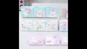 40 Portable Small BMW Childrens Student Bag Printed Tissue Paper Original Wood Pulp Dry and Wet Dual-use Tissue Paper