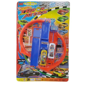 Daridesa PROMO ST2461 MAINAN ANAK MOBIL TRACK RACING SET / MAINAN ANAK LAKI LAKI MURAH