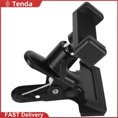 Mobile Phone Holder Stand Multifunctional Guitar Head Phone Holder Cell Phone Stand Clamp for Home Music Recording