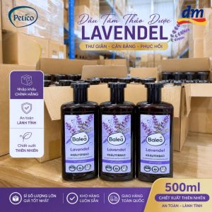 Dầu tắm thảo dược Balea Lavender 500ml - làm sạch dịu nhẹ hương oải hương thư giãn dưỡng ẩm da