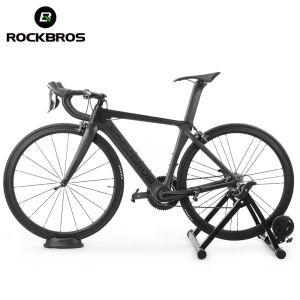 ROCKBROS Bicycle Indoor Trainer Exercise Magnetic Resistance Trainer Silent Liquid Resistance MTB Road Bike Indoor Fitness Competition Training Folding Rack