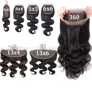 Body Wave Lace Closure Human Hair 13x4 13x6 HD Lace Frontal Only with 360 Full Lace 2x6 4x4 5x5 6x6 Lace Closure Brazilian Hair2026