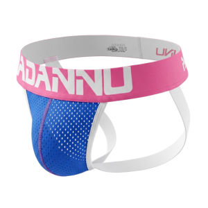 CMENIN ADANNU 1Pcs New Polyester Men Underwear Jockstrap Panties Soft Tanga Mens Thong And G String Man Underpants Male AD154